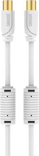 Kabllo antene Sinox PRO, 1.5m, e bardhë