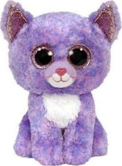 Lodër pelushi Ty Beanie Boos Cassidy Cat, 15cm, mace, lejla