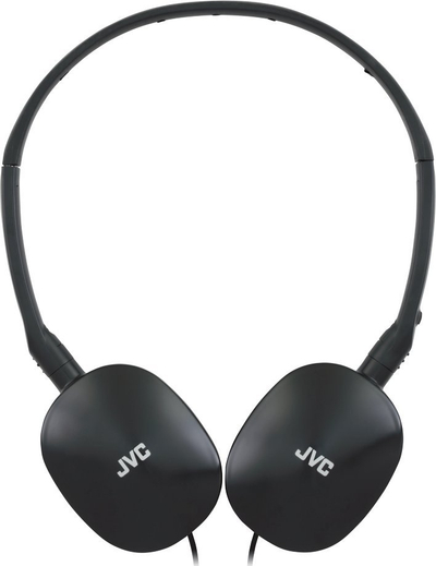 Kufje me kabllo JVC HA-S160M, mbi vesh, me mikrofon, të zeza