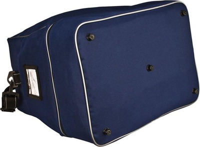 Çantë sporti Avento Football Bag Senior, me ndarje për këpucë, blu navy
