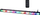 Barë ndriçimi LED Light4Me Basic Light Bar 16 RGB MkII, DMX, 36W, e zezë