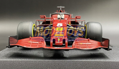 Maketi makinë garash Bburago Ferrari 2020 Season, die-cast, shkallë 1:18, i kuq