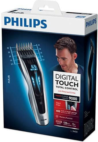 Машина за сечење коса Philips Series 9000 HC9450/15, црна