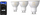 Llambë smart Philips Hue White Ambiance GU10, 5.2W, Bluetooth Zigbee, e bardhë, set 3 copë