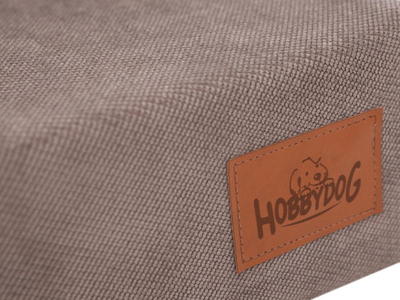 Shkallë për qen Hobbydog Savoy, 4 hapa, madhësia L 60 x 40 x 40 cm, cappuccino