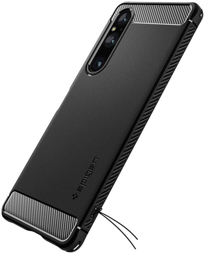 Mbrojtëse Spigen Rugged Armor për Sony Xperia 1 V, e zezë