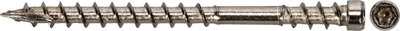 Vida për tarracë MFT Deck Screws Hidden, 4.8x60mm A2, TX15, 250 copë, çelik inox