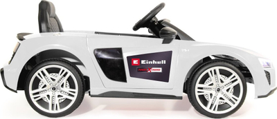 Makine elektrike lodër Jamara Audi R8 Spyder, 18V, Einhell Starter Kit, e bardhë
