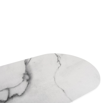 Tavolinë ngrënieje Prentis 180x90x76Hcm (HM9770.01), bardhë