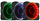 Вентилатор за компјутер EUROCASE RGB 120mm, ЛЕД осветлување, црн