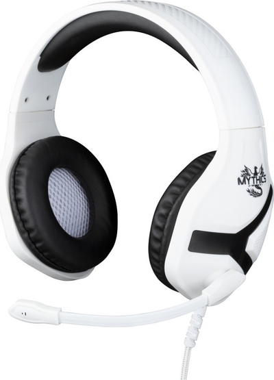 Kufje gaming Konix Mythics Nemesis PS5, stereo, me mikrofon, bardh e zi