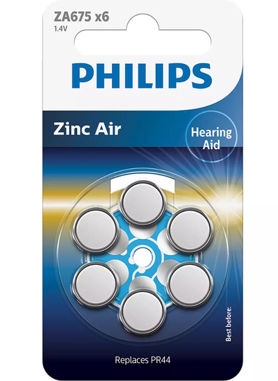 Bateri Philips ZA675B6A/00, PR44 ZA675
