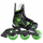 Patina inline Mission Lil Ripper Jr, të rregullueshme 35–38.5, për kalamoj, të zeza