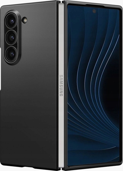 Kapak telefoni Spigen Air Skin për Samsung Galaxy Z Fold6, shumë i hollë, shkon me karikim wireless, ngjyrë e zezë