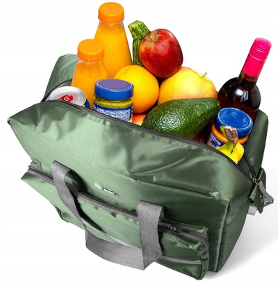 Çantë termike Promis ICE BOX TL30, 30L, për plazh dhe piknik, jeshile