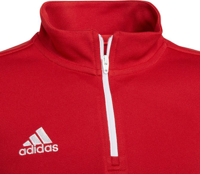 Bluzë trajnimi Adidas Entrada 22 Jr H57550, poliester i ricikluar, e kuqe