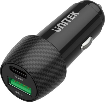Mbushës makine Unitek P1403A, MagSafe, 1x USB A 1x USB C, i zi