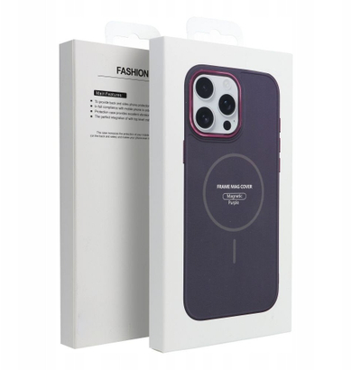 Mbulesë telefoni 4Kom Back Panel Cover OEM FRAME MAG për Samsung Galaxy A26, me MagSafe, lejla