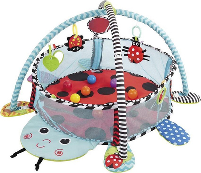 Shtrojë loje për kalamoj LeanToys Ladybug