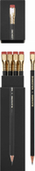 Set lapsa Moleskine Blackwing X M, Hard, 12 copë