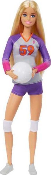 Kukull Barbie Made to Move Career Volleyball Player, me aksesore