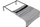 Shtrat metalik për qen Hobbydog Iron Bed XXL, material Oxford, gri