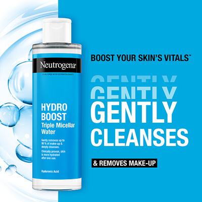 Ujë micellar Neutrogena HydroBoost (Tripple Micellar Water), 400 ml