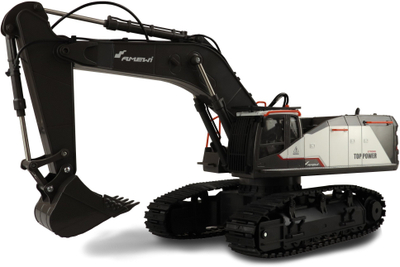 Lodër eskavator me zinxhir ACV730, RC 1:14, 2.4GHz RTR, i bardhë