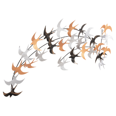 Dekor muri Birds 131x11x70Hcm (HM4655)