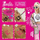 Set kreativ Lisciani Barbie Glitter Tattoos, tatu punish me shkëlqim, 5+