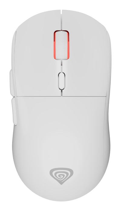 Maus Genesis Zircon XIII, pa tel dhe me USB-C, 26000 DPI, i bardhë