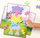 Lodër konstruktore Plus-Plus Big Picture Puzzles, 60 copa, puzzle me kartela, shumëngjyrëshe