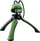 Tripod tavoline Mantona Kaleido Gaia Mini, me kokë sferike, lidhje 1/4", lime green