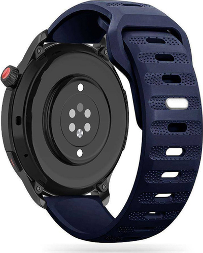 Rrip ore inteligjente Tech-Protect Iconband Line, për Samsung Galaxy Watch 4, TPU sportiv, blu i errët