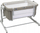 Страничен креветче Chicco Next2Me Magic Evo, прилагодливо, со мрежа за проветрување, Desert Taupe