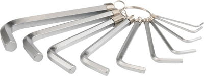 Set çelës Yato YT-0504, tip L, 1.5-10mm, 10 copë