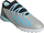 Këpucë futbolli Adidas X 3 Junior Messi, për bar sintetik, për kalamaj, ngjyrë argjendtë