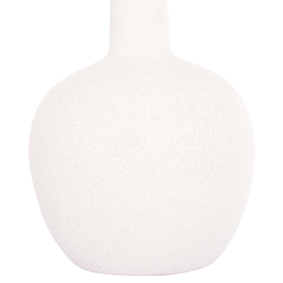 Dekor tavoline qeramike Elendil Φ15x25Hcm (HM4593.01), bardhë