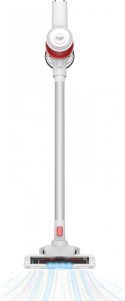 Fshesë me korrent pa kabllo Adler AD 7051 Upright, sistem ciklonik, LED, gri