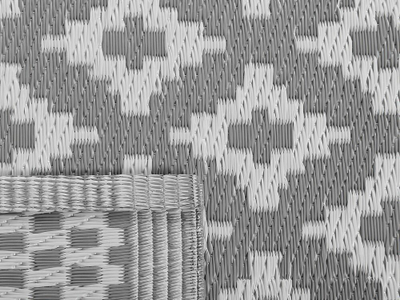 Tapet për jashtë THANE, 120 x 180 cm, material sintetik, gri