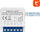 Скриен WiFi прекинувач Avatto WSM16 W4, 4 канали, Tuya, бел