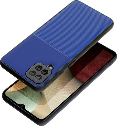 Mbrojtëse telefoni Forcell Noble për Samsung Galaxy M12, TPU e butë, antirrëshqitëse, blu