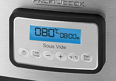 Cirkulator sous-vide ProfiCook SV-1112, çelik inox, i argjendtë