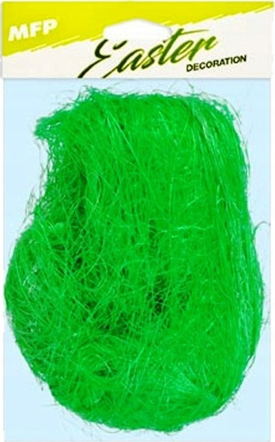 Sisal dekorativ MFP 2221465, 20g, i gjelbër i errët