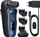 Rroje elektrike Braun Series 6 61 B1500s, me koka ndërrimi, pa tel, blu