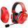 Set gaming Havit H2039BG, kufje dhe maus, me dhe pa kabllo, të kuqe e zeza