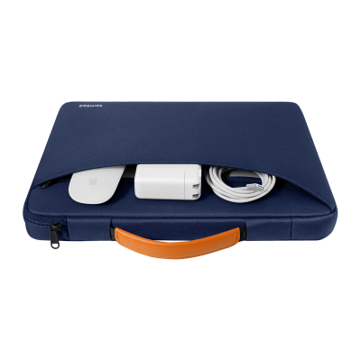 Çantë laptopi Tomtoc Defender A22, 14", dorezë transporti, blu navy