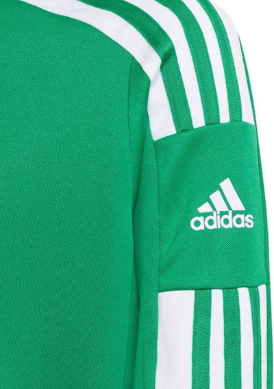 Bluza sportive Adidas Squadra 21 Jr GP6471, Aeroready, 100% poliester i ricikluar, e gjelbër