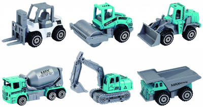 Lodër makinë metalike 1:64, modele të ndryshme, shumëngjyrëshe