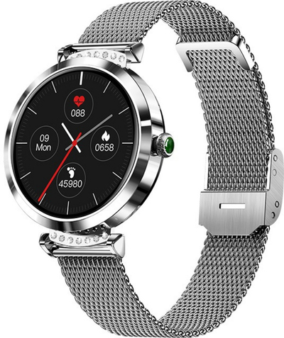 Orë smart Wotchi W22AG - e argjendtë